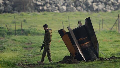 Die besonders schnelle iranische Rakete "Sedschil" erreicht Israel in gut sieben Minuten. (Archivbild)