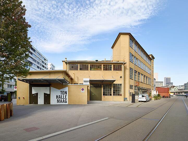 Die Tonhalle Maag in einer ehemaligen Industriehalle.