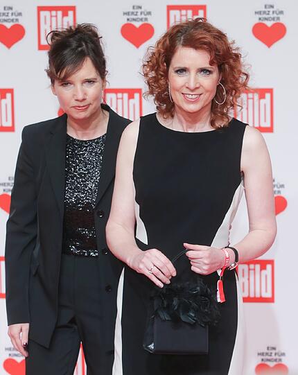 Monica Lierhaus kam mit ihrer Schwester Eva