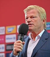 Bayerns Vorstandsvorsitzender Oliver Kahn beim Pressetermin am Montag. Bayerns Vorstandsvorsitzender Oliver Kahn beim Pressetermin am Montag.