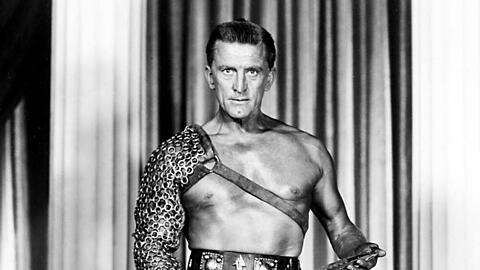 Kirk Douglas in seiner Paraderolle des Sklavenanführers "Spartacus" (1960)