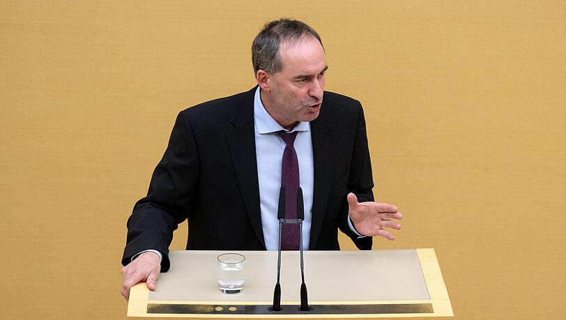 Hubert Aiwanger (Freie Wähler), Wirtschaftsminister von Bayern, spricht. Hubert Aiwanger (Freie Wähler), Wirtschaftsminister von Bayern, spricht.