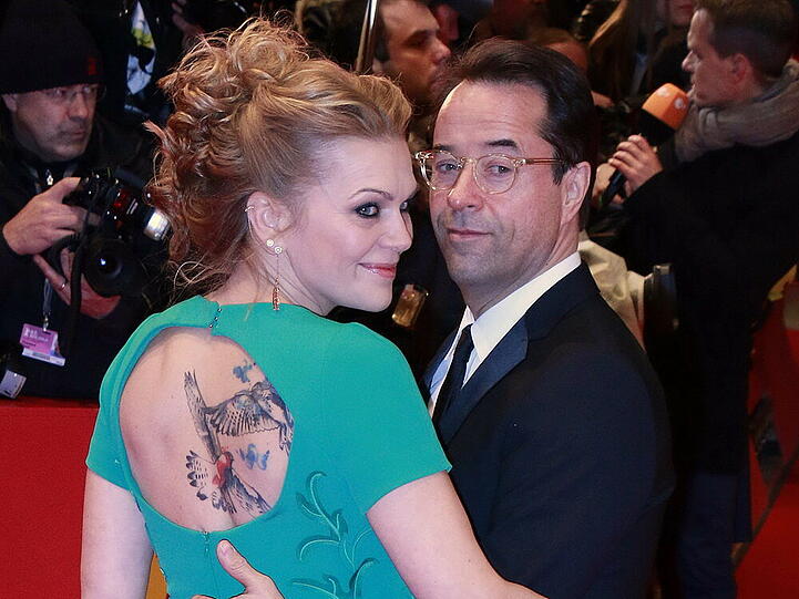 Berlinale-Traumpaar: Anna Loos und Jan Josef Liefers