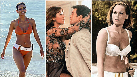 Unvergessen: Sophie Marceaus heißer Auftritt als Elektra King oder Halle Berry und Ursula Andress im sexy Bikini. Die heißesten Bond-Girls sehen Sie in der Bilderstrecke.