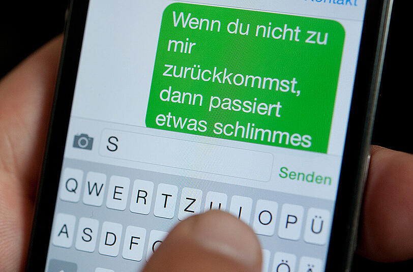 Stalking ist psychische Gewalt und strafbar.