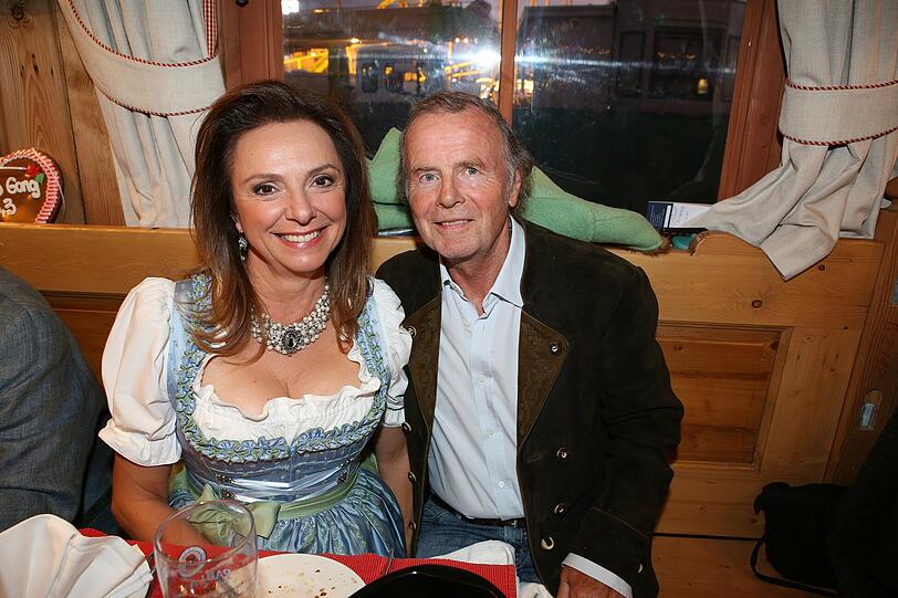 Uschi Dämmrich von Luttitz mit Ehemann Eckart Freiherr von Luttitz
