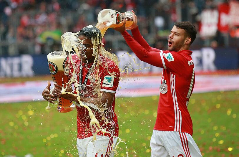 Die besten Weißbierduschen-Bilder der Bayern.