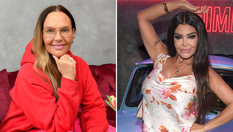 Natascha Ochsenknecht und Kader Loth nahmen 2017 und 2018 beim Dschungelcamp teil
