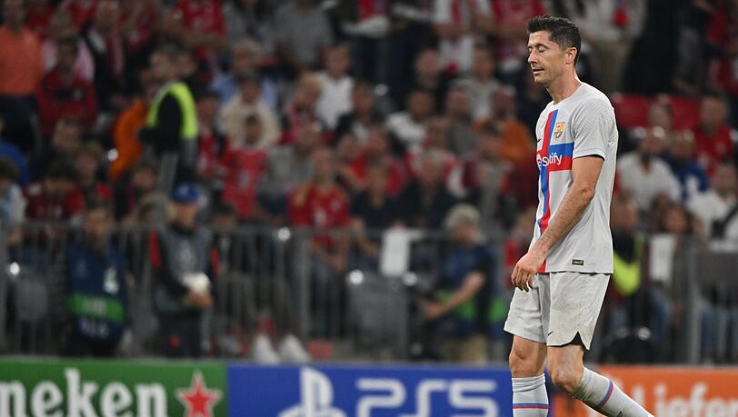 Blieb gegen seine alten Kollegen ohne Tor: Robert Lewandowski.