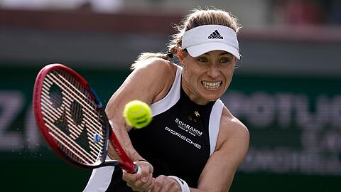 Angelique Kerber wird voraussichtlich am Mittwoch zu ihrem Erstrundenmatch in Stuttgart antreten.