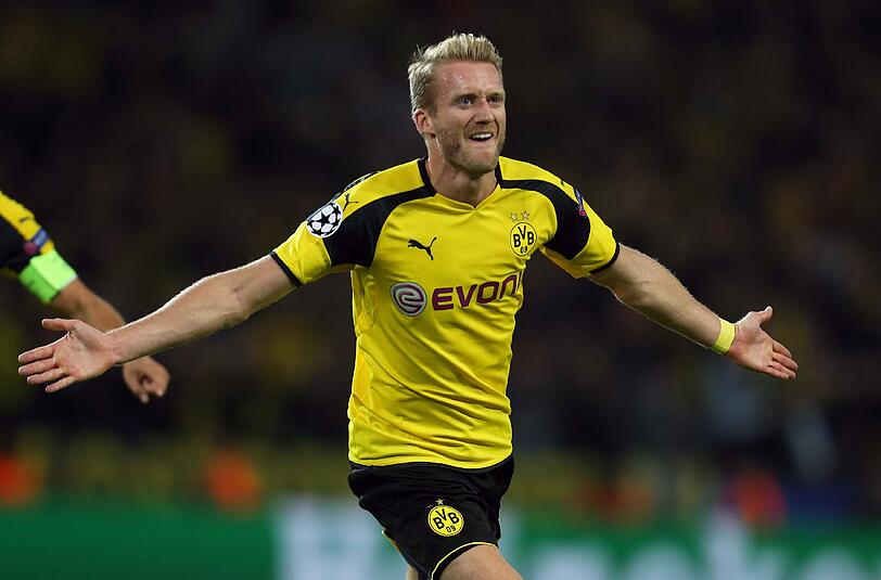 Andre Schürrle rettet mit seinem Tor dem BVB einen Punkt.