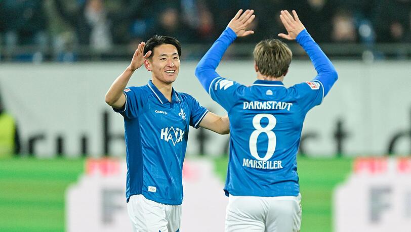 Torsch&uuml;tzen unter sich: Hiroki Akiyama (l) und Luca Marseiler.
