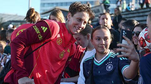 Pausiert in der DFB-Auswahl: Ann-Katrin Berger. (Archivbild)