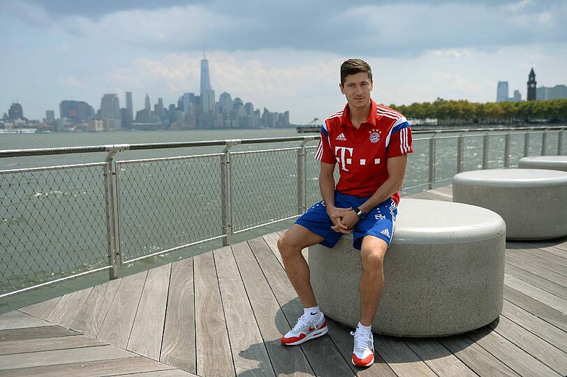 Weitere Bilder von den Bayern-Stars.