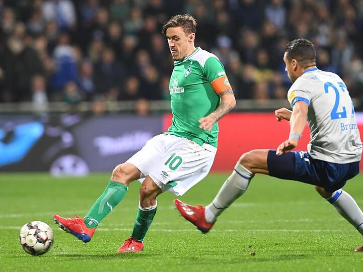 Max Kruse steht im Pokal-Halbfinale gegen Bayern München im Werder-Kader.