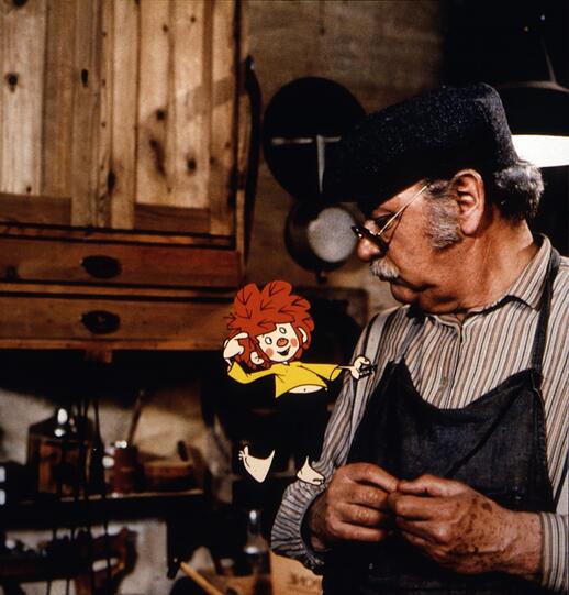 Große Erfolge feierte seit den 80er Jahren die Fernsehserie "Meister Eder und sein Pumuckl" mit Gustl Bayrhammer.