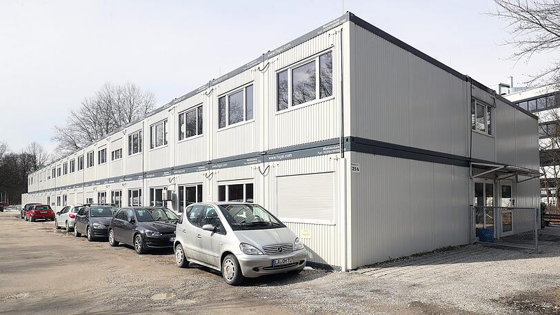 Standort Stadtpark: Hier sollen neue Container aufgestellt werden falls dieser Standort für die Waldorfschule ausgewählt wird.