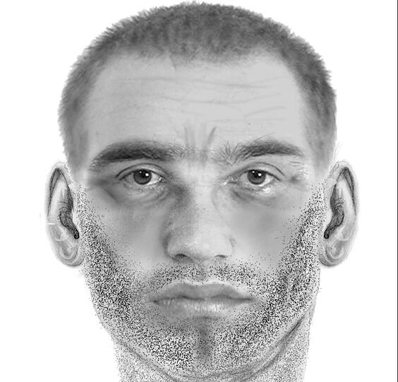 Das Phantombild: So soll der Vergewaltiger ausschauen.