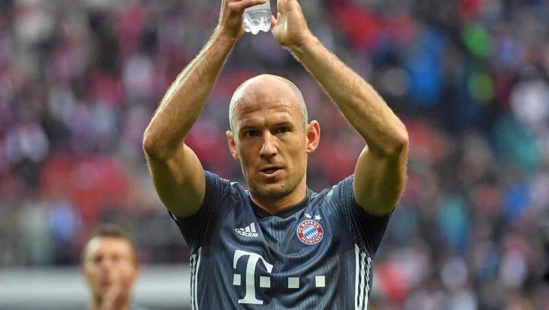 Münchens Arjen Robben. Foto: Hendrik Schmidt