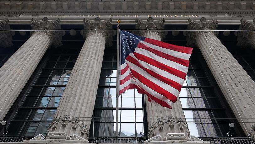 Die B&ouml;rsen in New York stehen unter Druck (Archivbild)