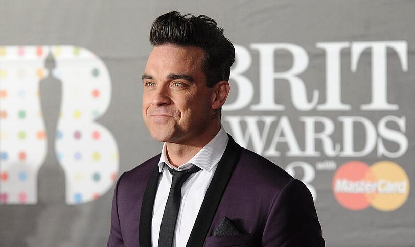 Robbie Williams war auch da.