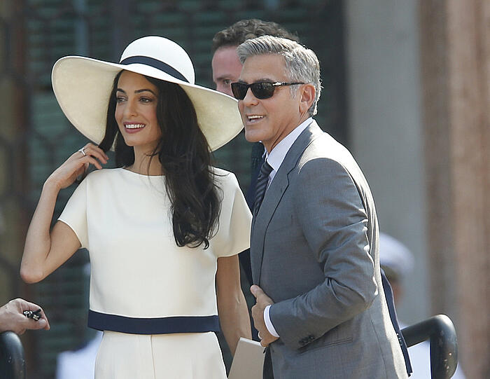 Amal Alamuddin und George Clooney haben in Venedig geheiratet.