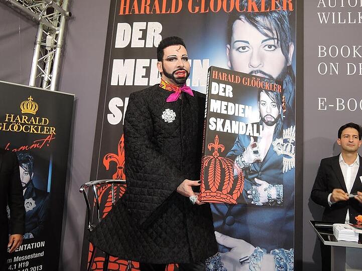 Auf der Frankfurter Buchmesse präsentierte Harald Glööckler sein neues Buch