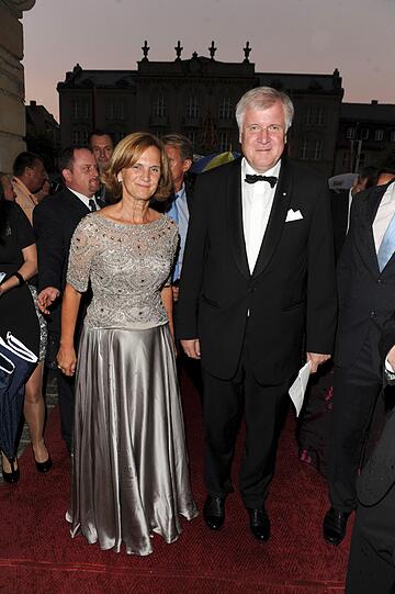 Horst Seehofer und Frau Karin.