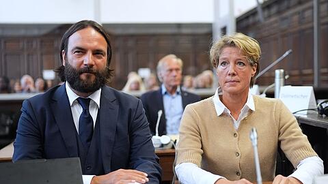 Christina Block bestreitet die Vorw&uuml;rfe der Anklage.