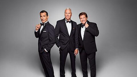 Von links: Erol Sander, Dave Kaufmann und Francis Fulton-Smith.