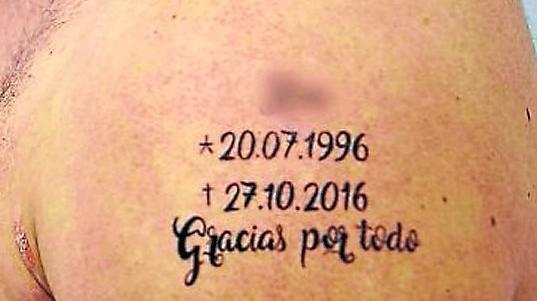 Das bizarre Tattoo des Angeklagten aus Freyung.