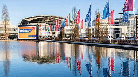 Die Internationale Handwerksmesse findest dieses Jahr im Sommer statt.