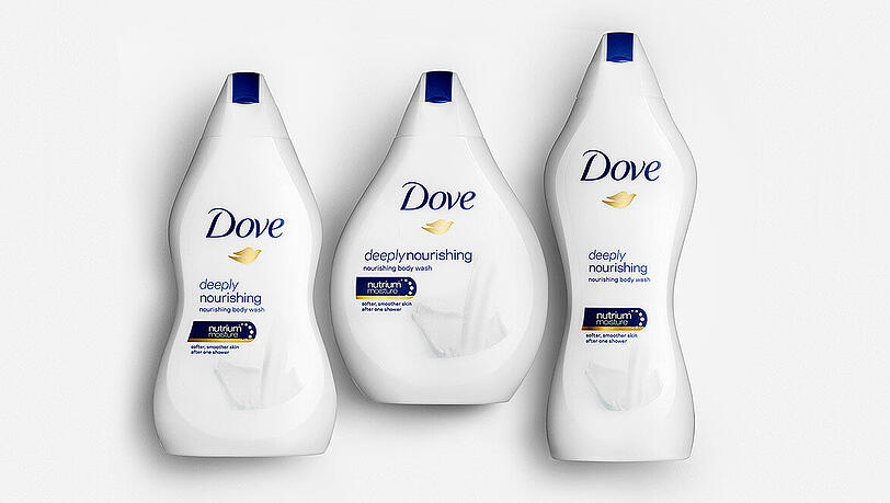 Dove hat sich für seine Kundinnen etwas besonders Keckes einfallen lassen: Duschgel in der Form von verschiedenen Körpertypen. Dove hat sich für seine Kundinnen etwas besonders Keckes einfallen lassen: Duschgel in der Form von verschiedenen Körpertypen.