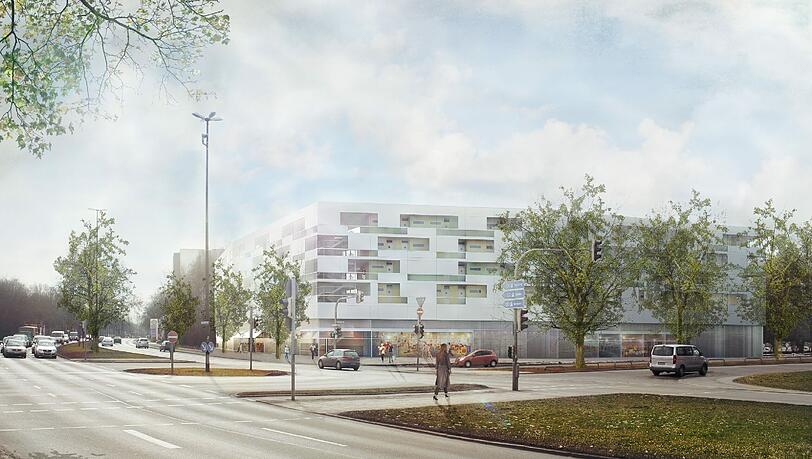 So soll die Fassade vom Innsbrucker Ring aus aussehen. So soll die Fassade vom Innsbrucker Ring aus aussehen.