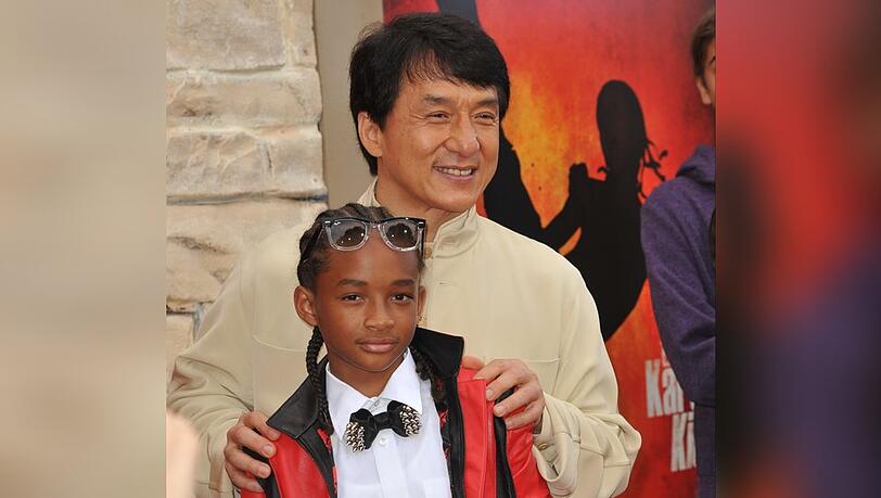Jackie Chan und Jaden Smith bei der Premiere von "Karate Kid" 2010. Jackie Chan und Jaden Smith bei der Premiere von "Karate Kid" 2010.