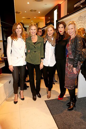 Andrea Schoeller, Nina Ruge, Sabina Nagel, Alexandra Polzin, Annette Zierer