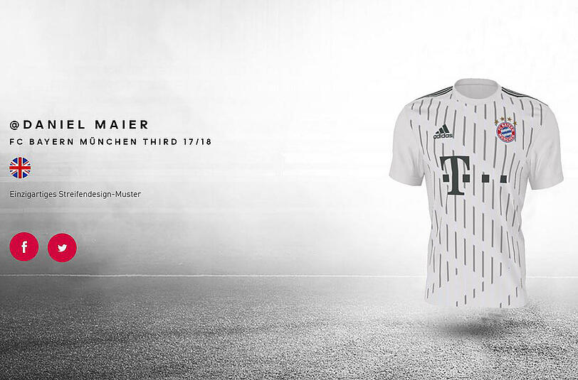 Wird eines dieser Trikots das Champions-League-Trikot 2017/2018 des Rekordmeisters?