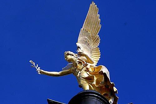Den Friedensengel hat die AZ-Leserin aus Hessen noch nicht erblickt - vielleicht beim nächsten Mal.