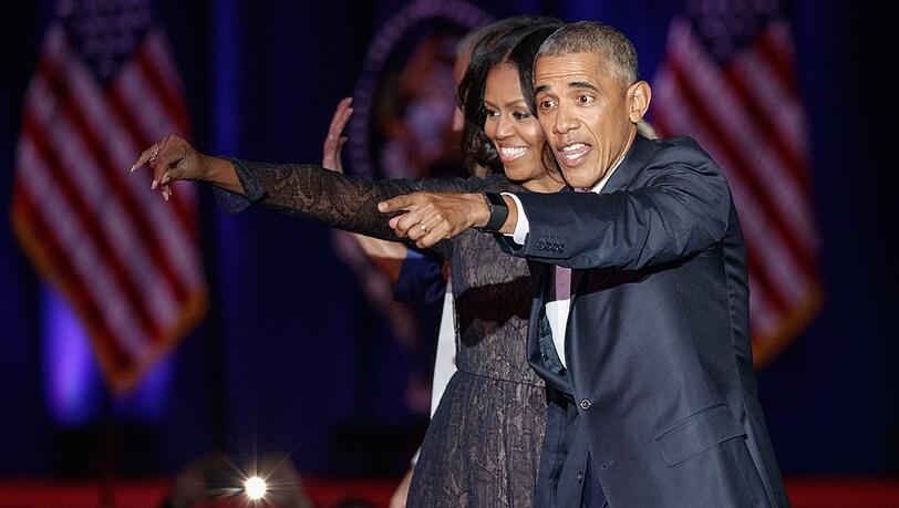 Michelle und Barack Obama sind seit 1992 verheiratet.