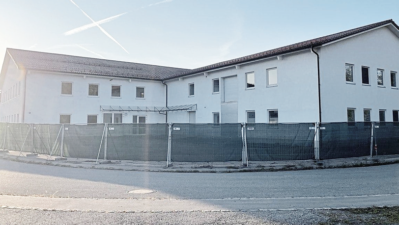 3000 Quadratmeter misst die Halle, in der die Flüchtlinge untergebracht werden sollen.