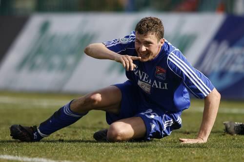 nach seinem Innebandris wieder fit: Hachings Oliver Fink.