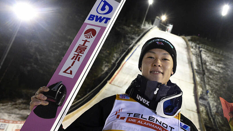Topfavorit auf den Tournee-Gesamtsieg: Der Japaner Ryoyu Kobayashi
