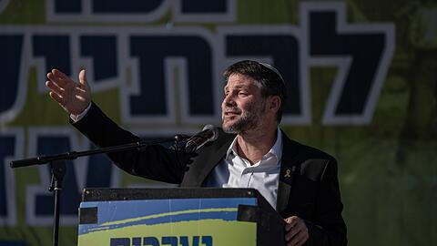 Der israelische Finanzminister Bezalel Smotrich hat sich auf einer Siedlerkonferenz im Westjordanland zur Zukunft des Gazastreifens geäußert. (Archivbild)