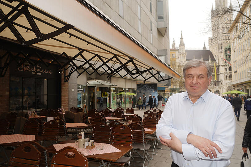 Der Gastronom Lorenz Stiftl ist frustriert &uuml;ber den erneuten Streik des M&uuml;nchner &Ouml;PNV.