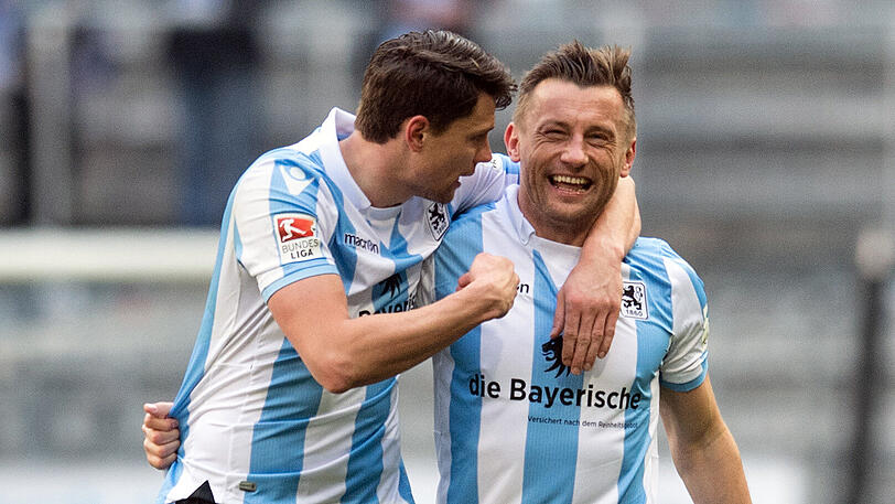 Torschütze zum 1:1 gegen den KSC, und das nur Sekunden nach seiner Einwechslung: 1860-Angreifer Ivica Olic.
