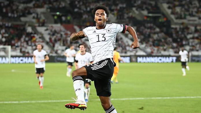 Karim Adeyemi traf gleich in seinem ersten Länderspiel.