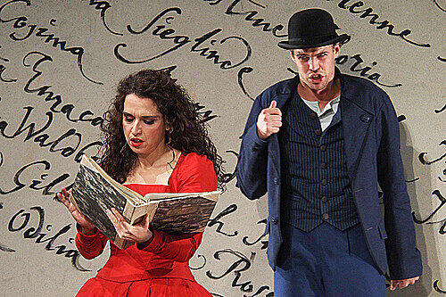 Die Nürnberger Kammersängerin Frances Pappas (hier als Donna Anna in Mozarts "Don Giovanni"), die derzeit  Octavian und Cherubino  singt, ist Vorsitzende der Initiative.