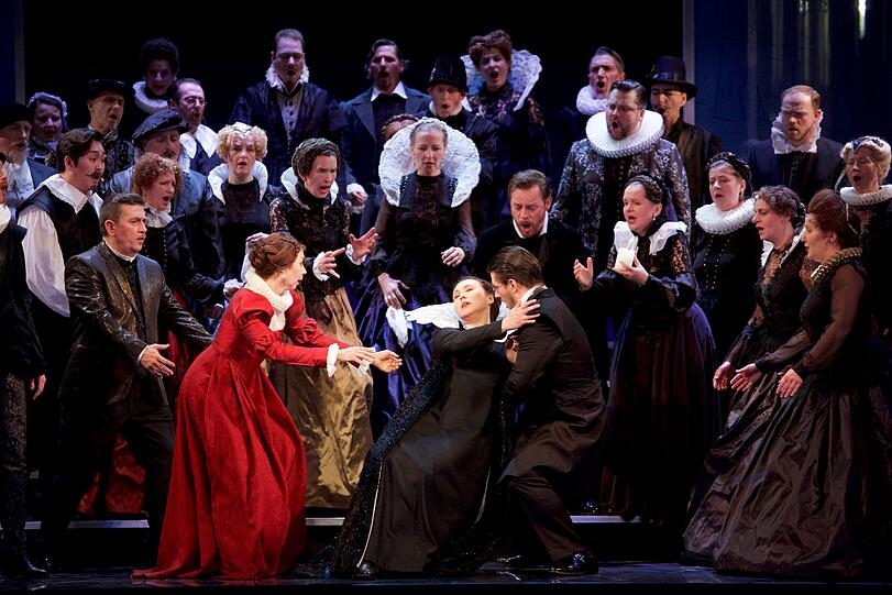 "Maria Stuarda" von Gaetano Donizetti im Gärtnerplatztheater.