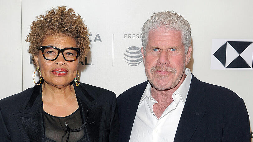 Opal Stone und Ron Perlman heirateten am Valentinstag 1981
