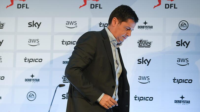 Schwierige Wochen: DFL-Boss Christian Seifert.